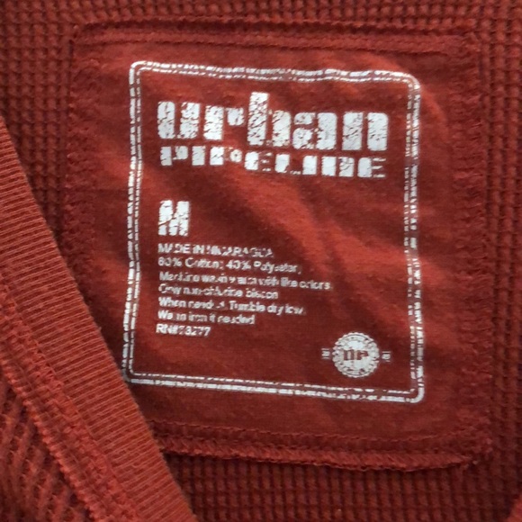 Urban Pipeline Long sleeve fancy thermal underwear shirt size M - Picture 3 of 4